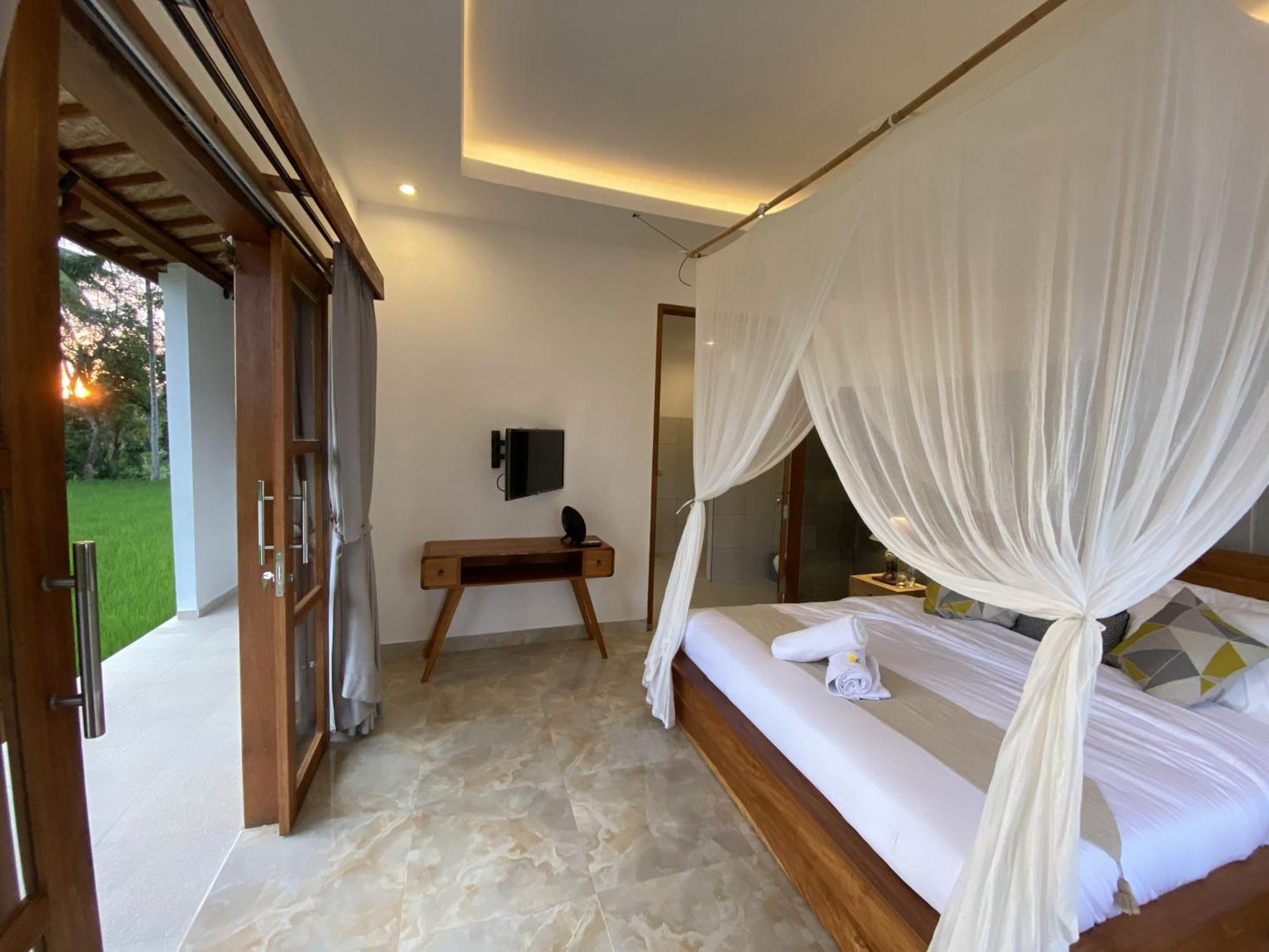 Luxury Villa Ada Padi Ubud One Bed Room Buitenkant foto